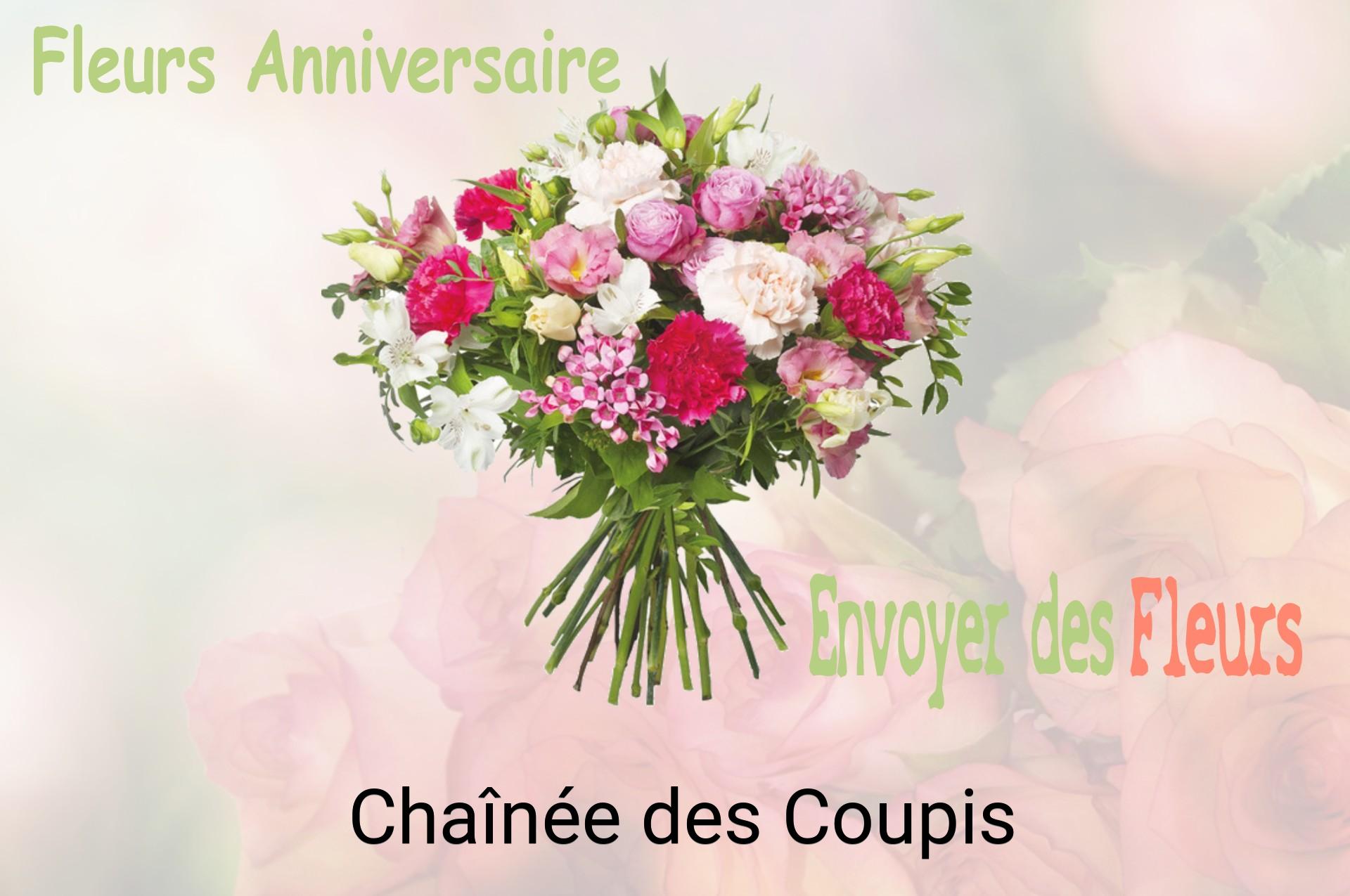Bouquet de fleurs d’anniversaire livré à Chaînée-des-Coupis